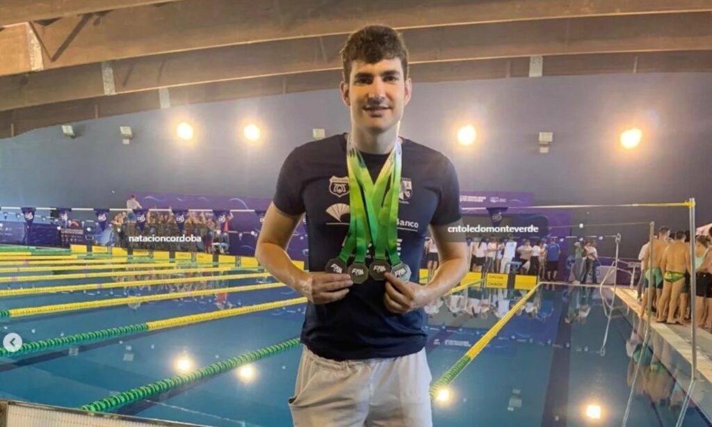 Antonio Flores, presidente del Club de Natación de El Carpio. Foto: CB Natación